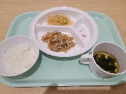 10月21日の給食とおやつ