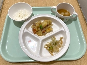 10月2日の給食とおやつ