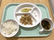 11月20日の給食とおやつ