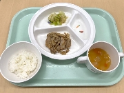 9月25日の給食とおやつ